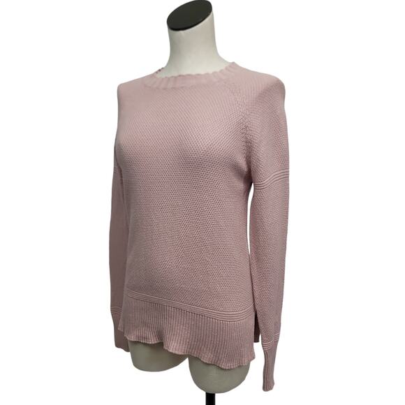Sherpa Adventure Gear Pale Pink Long Sleeve Crewneck Sweater Women's Size Small - Picture 1 of 8